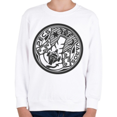 PRINTFASHION pecsvaros-01 - Gyerek pulóver - Fehér