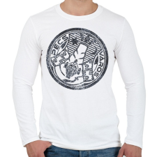 PRINTFASHION pecsvarosscratch - Férfi hosszú ujjú póló - Fehér férfi póló