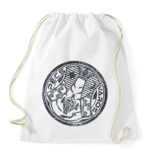 PRINTFASHION pecsvarosscratch - Sportzsák, Tornazsák - Fehér tornazsák