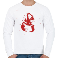 PRINTFASHION Penny Dreadful - Férfi pulóver - Fehér férfi pulóver, kardigán