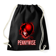 PRINTFASHION PENNYWISE 3 - Sportzsák, Tornazsák - Fekete tornazsák