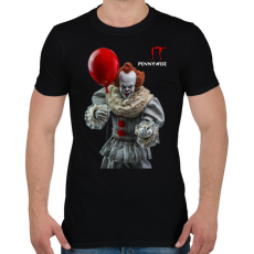 PRINTFASHION pennywise - Férfi póló - Fekete