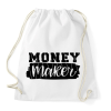 PRINTFASHION Pénzes páros -  pénz kereső - Sportzsák, Tornazsák - Fehér