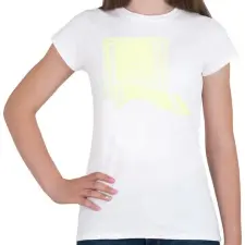 PRINTFASHION Pénzzel teli zseb - Női póló - Fehér női póló