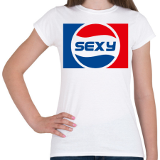 PRINTFASHION pepsi sexy 1 - Női póló - Fehér női póló