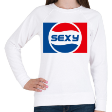 PRINTFASHION pepsi sexy 1 - Női pulóver - Fehér