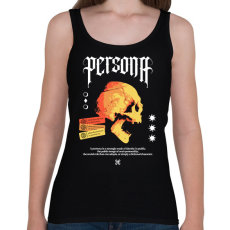 PRINTFASHION Persona - Női atléta - Fekete