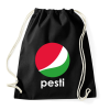 PRINTFASHION Pesti - Pepsi - Sportzsák, Tornazsák - Fekete