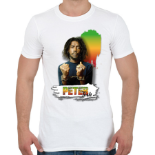 PRINTFASHION Peter Tosh - reggae - Férfi póló - Fehér férfi póló