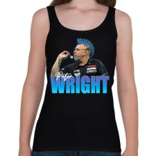 PRINTFASHION Peter Wright - Női atléta - Fekete női trikó