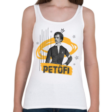 PRINTFASHION Petőfi Sándor - Női atléta - Fehér