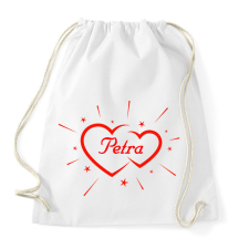 PRINTFASHION Petra - Sportzsák, Tornazsák - Fehér tornazsák