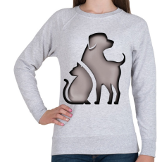 PRINTFASHION pets - Női pulóver - Sport szürke