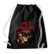 PRINTFASHION PETSEMETERY - Sportzsák, Tornazsák - Fekete tornazsák