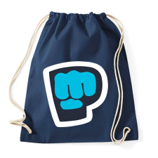 PRINTFASHION PewDiePie - Sportzsák, Tornazsák - Sötétkék tornazsák