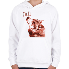 PRINTFASHION PHE6 - Gyerek kapucnis pulóver - Fehér gyerek pulóver, kardigán