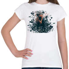 PRINTFASHION photographer-desintegrated2 - Női póló - Fehér női póló