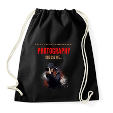 PRINTFASHION PHOTOGRAPHY - Sportzsák, Tornazsák - Fekete tornazsák