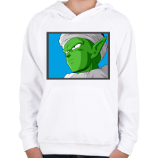 PRINTFASHION PICCOLO - Gyerek kapucnis pulóver - Fehér