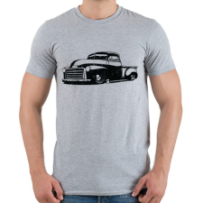 PRINTFASHION Pickup Truck - Férfi póló - Sport szürke férfi póló