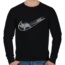 PRINTFASHION pihennikell - Férfi pulóver - Fekete