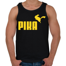 PRINTFASHION PIKA - Férfi atléta - Fekete atléta, trikó