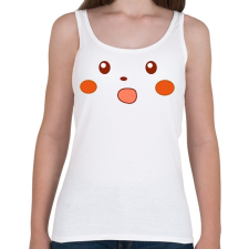 PRINTFASHION Pikachu meme - Női atléta - Fehér női trikó