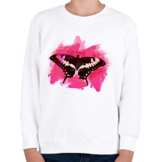 PRINTFASHION pillangó3 - Gyerek pulóver - Fehér