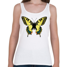 PRINTFASHION Pillangó - Női atléta - Fehér női trikó