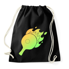 PRINTFASHION pingpong - Sportzsák, Tornazsák - Fekete tornazsák