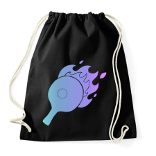 PRINTFASHION pingpong - Sportzsák, Tornazsák - Fekete tornazsák