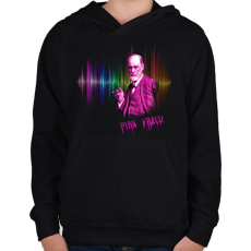 PRINTFASHION PINK FREUD - Gyerek kapucnis pulóver - Fekete