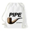 PRINTFASHION Pipe- Nike - Sportzsák, Tornazsák - Fehér