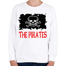 PRINTFASHION pirates - Gyerek pulóver - Fehér gyerek pulóver, kardigán