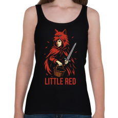 PRINTFASHION Piroska - Női atléta - Fekete