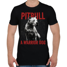 PRINTFASHION Pitbull - Férfi póló - Fekete