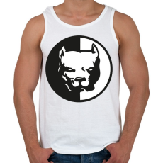 PRINTFASHION pitbull-png-272563 - Férfi atléta - Fehér