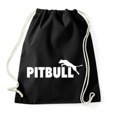 PRINTFASHION Pitbull sport - Sportzsák, Tornazsák - Fekete tornazsák