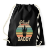 PRINTFASHION Plant Daddy - Sportzsák, Tornazsák - Fekete