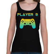 PRINTFASHION PLAYER 2 - Női atléta - Fekete