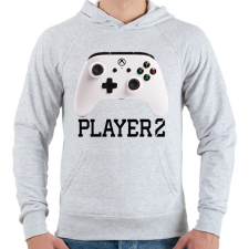 PRINTFASHION Player 2 Xbox One páros póló - Férfi kapucnis pulóver - Sport szürke férfi pulóver, kardigán