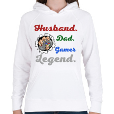 PRINTFASHION png_20230313_114400_0000 - Női kapucnis pulóver - Fehér