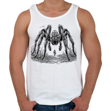 PRINTFASHION Pók / Tarantula / Madárpók - Férfi atléta - Fehér atléta, trikó