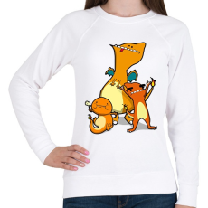 PRINTFASHION Pokemon Go - Női pulóver - Fehér