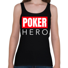 PRINTFASHION POKER HERO - Női atléta - Fekete