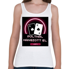 PRINTFASHION póker - Női atléta - Fehér