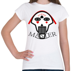 PRINTFASHION pokermaster_3 - Női póló - Fehér