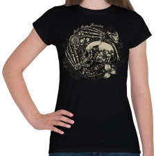 PRINTFASHION Pokoli remény - Női póló - Fekete női póló