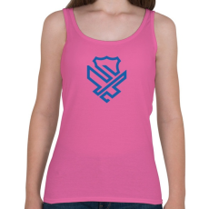 PRINTFASHION Police badge - Női atléta - Rózsaszín