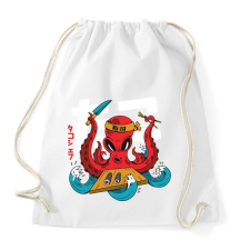 PRINTFASHION Polip séf - Sportzsák, Tornazsák - Fehér tornazsák